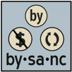 Vizsage BY-NC-SA License Logo
