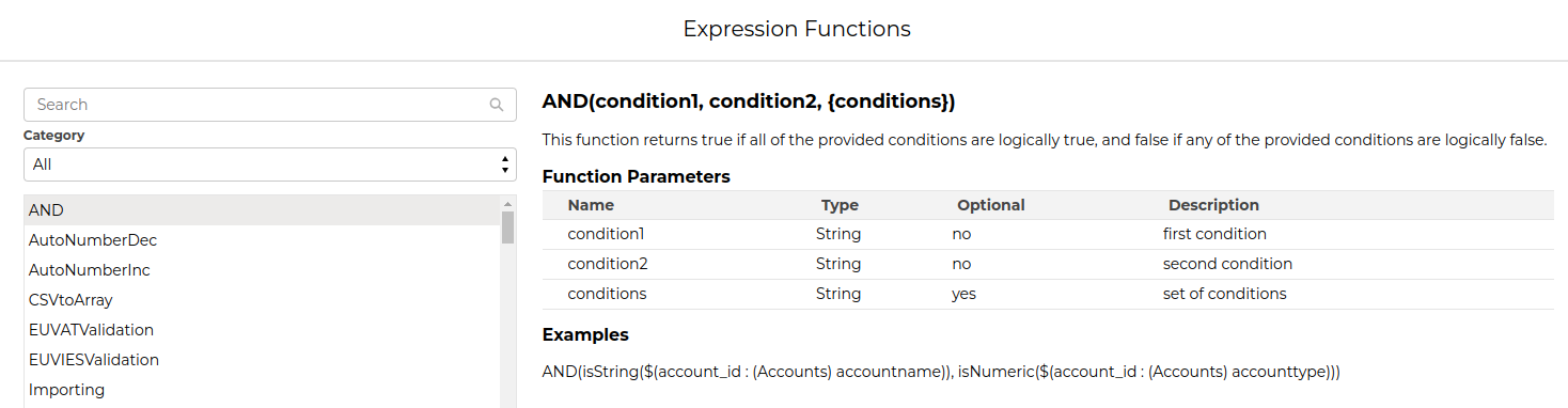 workflow expression